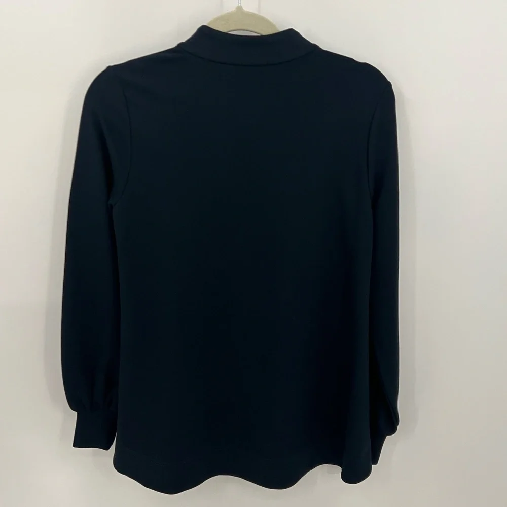 ME+EM travel tailoring balloon sleeve ponte swing top - Picture 3 of 12